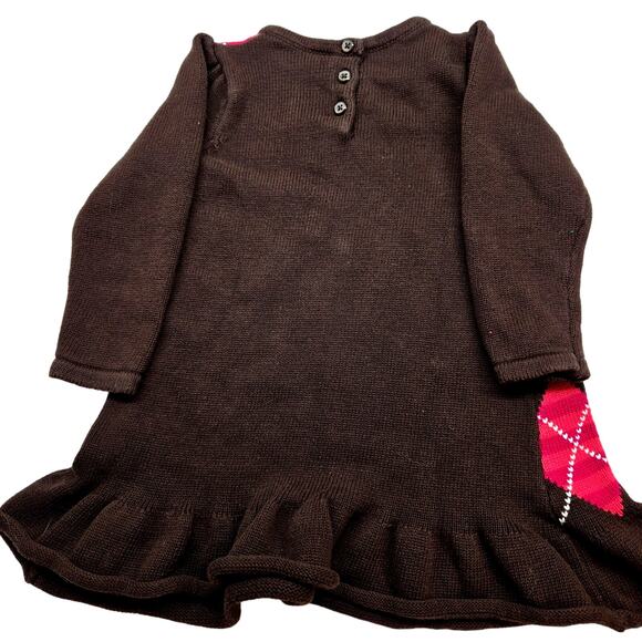 Gymboree Brown Sweater Dress 18-24 Months 18 24 2T Toddler Infant Children Kids - Picture 5 of 6